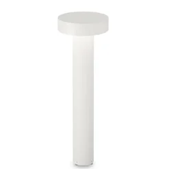 Tesla pt4 h60 lampioncino da giardino bianco ideal lux
