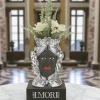 Testa di moro argento nero h28 lui vaso bongelli preziosi