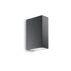 Tetris-2 ap2 ideal lux applique da esterno sottile antracite ip44