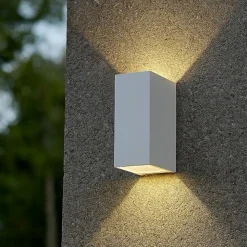 Tetris-2 ap2 ideal lux applique da esterno bianco piatto ip44