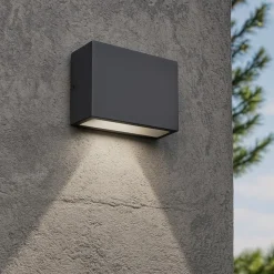 Tetris-1 ap1 ideal lux applique da esterno squadrato antracite ip44