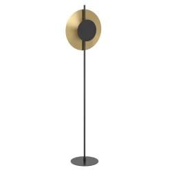 Tocina eglo lampada da terra con portalampada circolare led 3000k