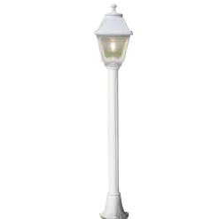 Top light alba lampione bianco per giardino moderno design lanterna