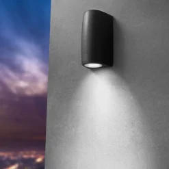 Top light applique aosta per esterno anti corrosione ip55