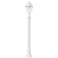 Top light asti lampione da giardino design lanterna bianca