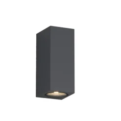 Top light atene applique da esterno moderna antracite ip65