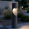 Top light belize lampione da esterno antracite moderno led 12w 3000k
