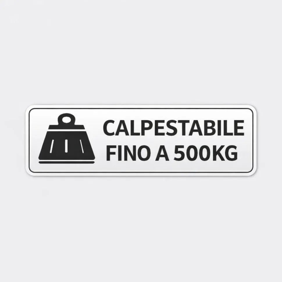 Top light capri faretto da esterno nero incasso pavimento anti corrosione