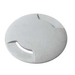 Top light capri grigio faretto rotondo da esterno per incasso pavimento calpestabile ip67