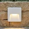 Top light extra segnapasso bianco da esterno a parete led 3w cct ip65