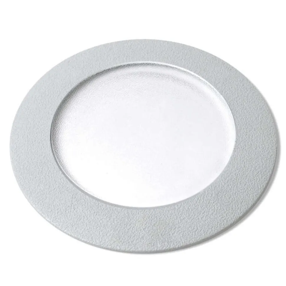 Top light faretto da esterno per incasso pavimento rotondo grigio calpestabile ip67