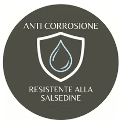 Top light faretto da esterno per incasso pavimento rotondo grigio calpestabile ip67