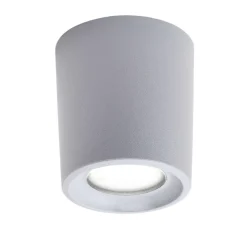 Top light faretto da esterno pisa grigio cilindro anti corrosione