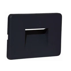 Top light intro nero segnapasso da incasso a parete per esterno led cct ip65