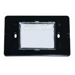 Top light intro segnapasso led da incasso a parete marrone per esterno ip65