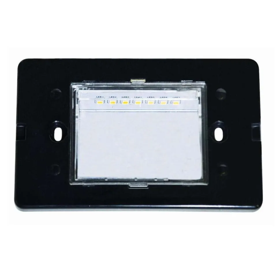 Top light intro segnapasso led da incasso a parete marrone per esterno ip65