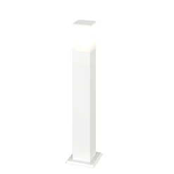 Top light lampione da giardino nizza moderno bianco ip44