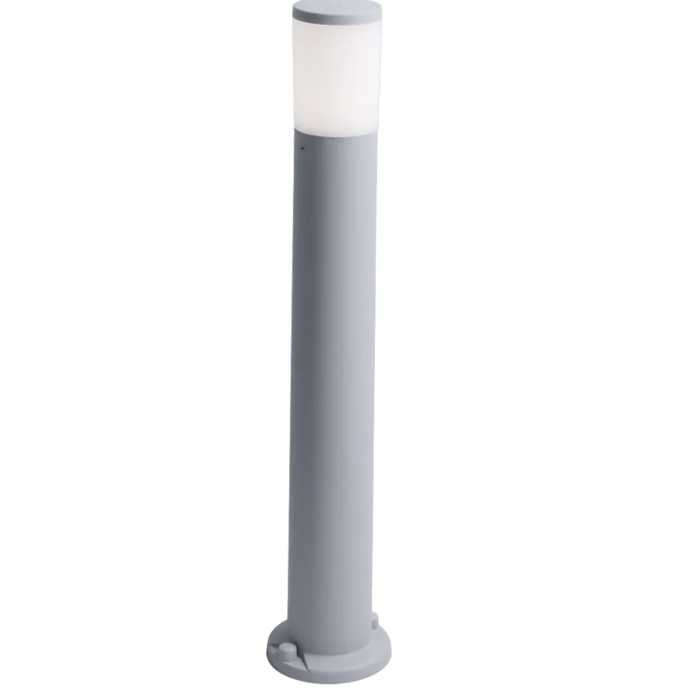 Top light loano lampione grigio per giardino moderno anti corrosione