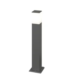 Top light nizza lampione antracite da giardino