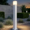 Top light nizza lampione da giardino moderno bianco ip44