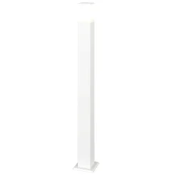 Top light nizza lampione da giardino moderno bianco ip44