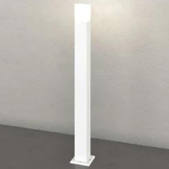 Top light nizza lampione da giardino moderno bianco ip44