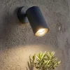 Top light oslo faretto da esterno antracite luce orientabile ip65