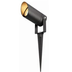Top light paco faretto con picchetto nero da giardino ip65