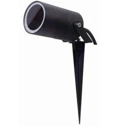 Top light pico faretto con picchetto per esterno giardino nero