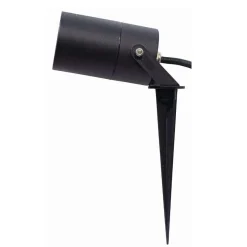 Top light pico faretto con picchetto per esterno giardino nero