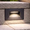 Top light segnapasso da esterno intro antracite per incasso parete led cct