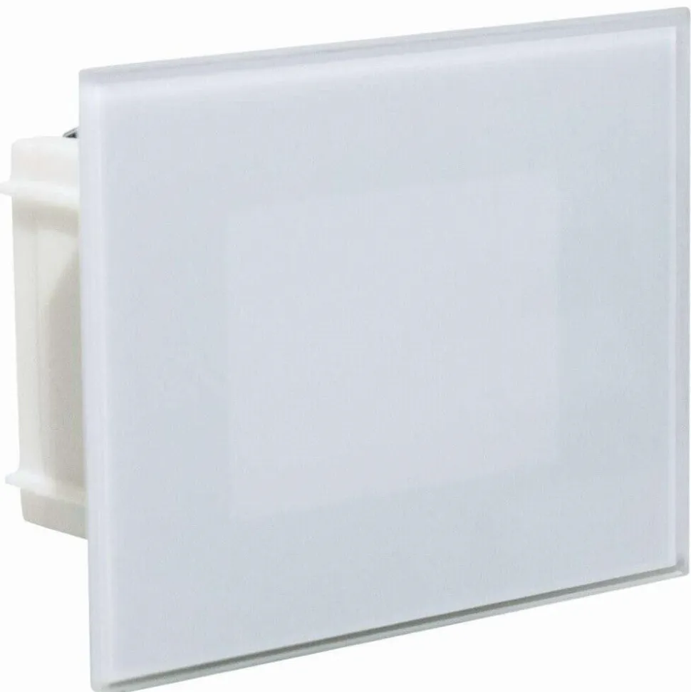 Top light segnapasso gliss da incasso parete per esterno led cct ip65