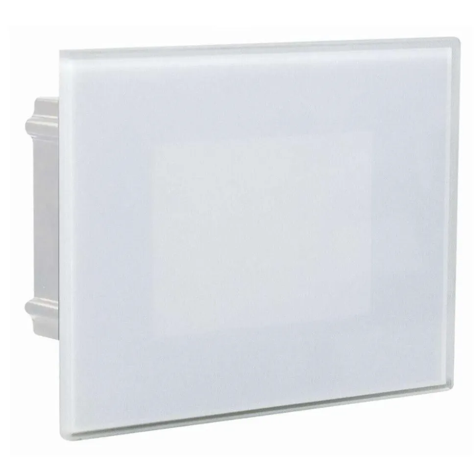 Top light segnapasso gliss da incasso parete per esterno led cct ip65