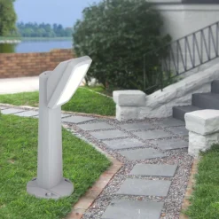 Top light trento grigio lampioncino da giardino ip66
