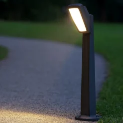 Top light trento nero 94cm lampione da giardino ip66