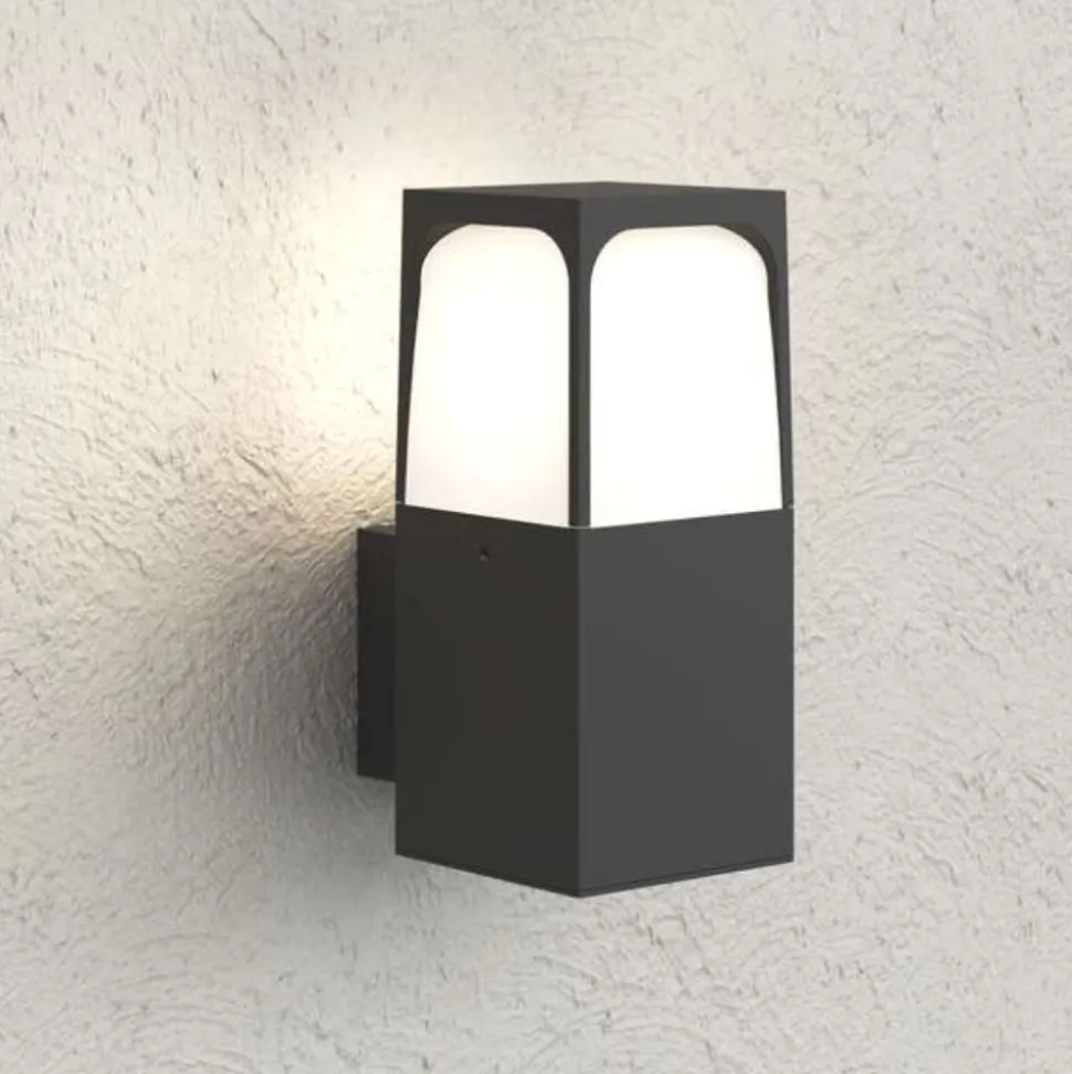 Top light york applique da esterno moderna antracite ip54