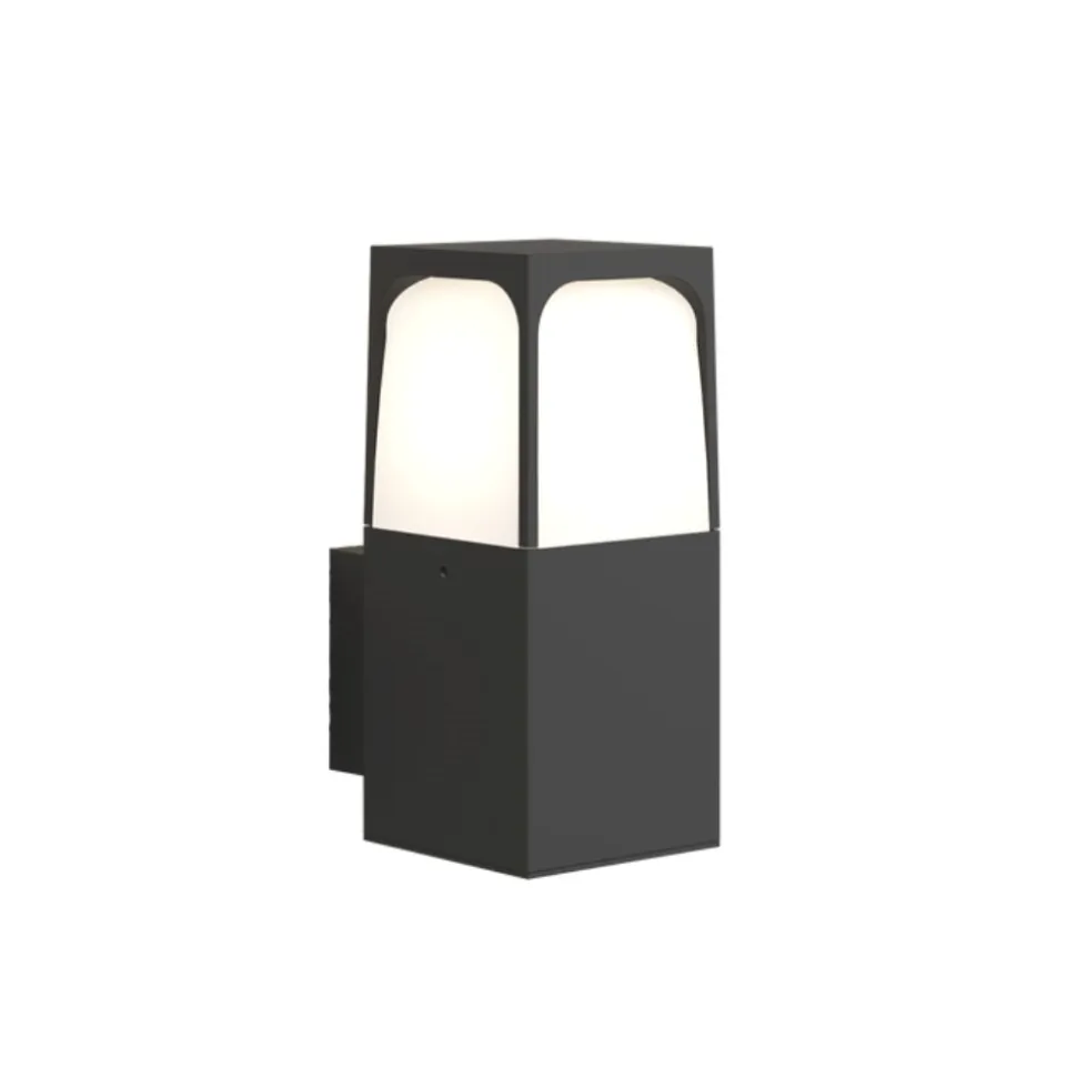 Top light york applique da esterno moderna antracite ip54