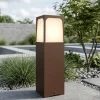 Top light york lampioncino basso da giardino corten ip54