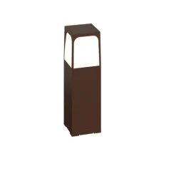 Top light york lampioncino basso da giardino corten ip54