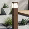 Top light york lampioncino da giardino corten ip54