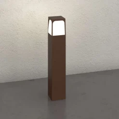 Top light york lampioncino da giardino corten ip54