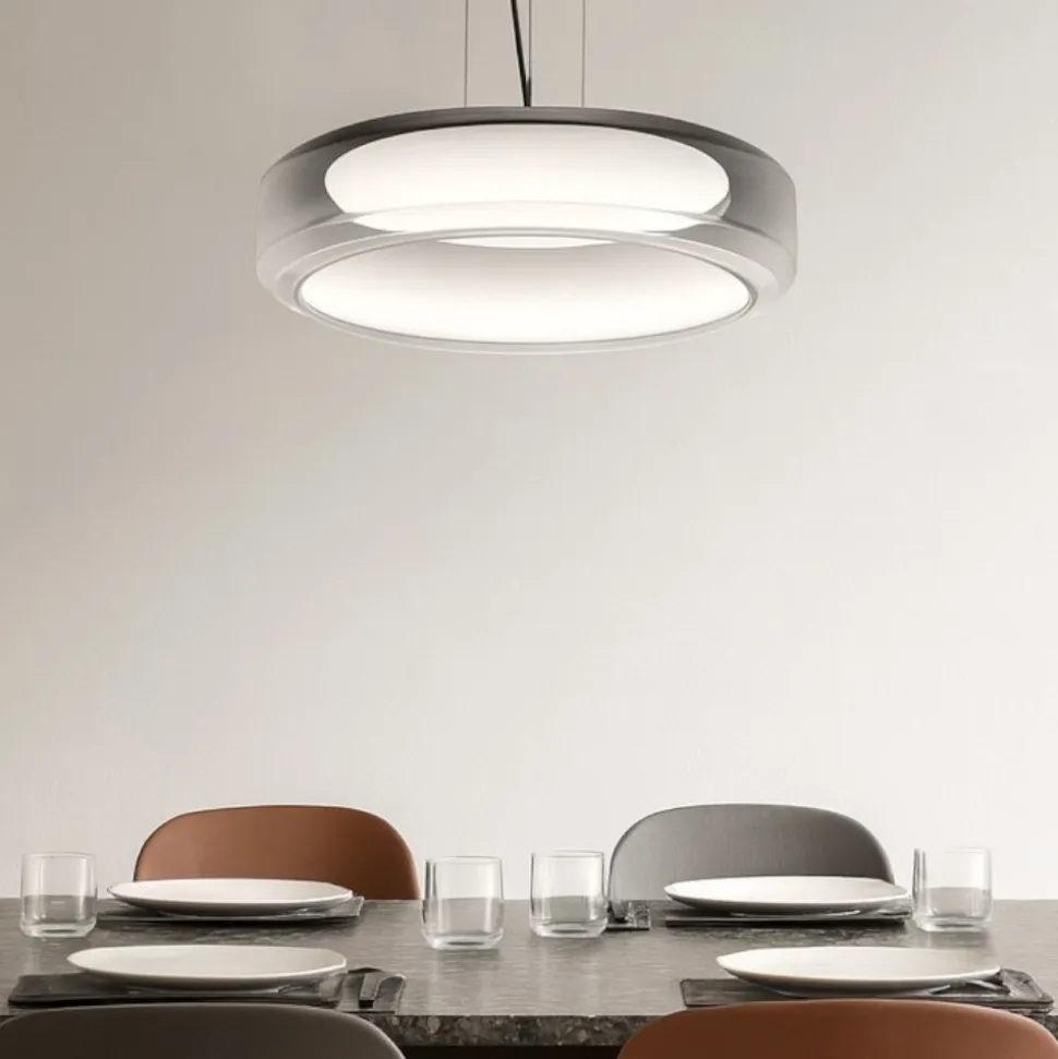 Topico sp d45 ideal lux lampadario moderno veetro led
