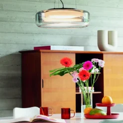 Topico sp d45 ideal lux lampadario moderno veetro led