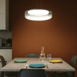 Topico sp d45 ideal lux lampadario moderno veetro led