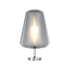 Toplight abat-jour da comodino vetro fume moderna