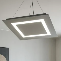 Toplight carpet lampadario moderno grigio design moderno