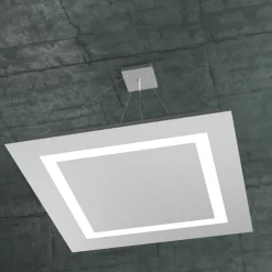 Toplight carpet lampadario moderno grigio design moderno
