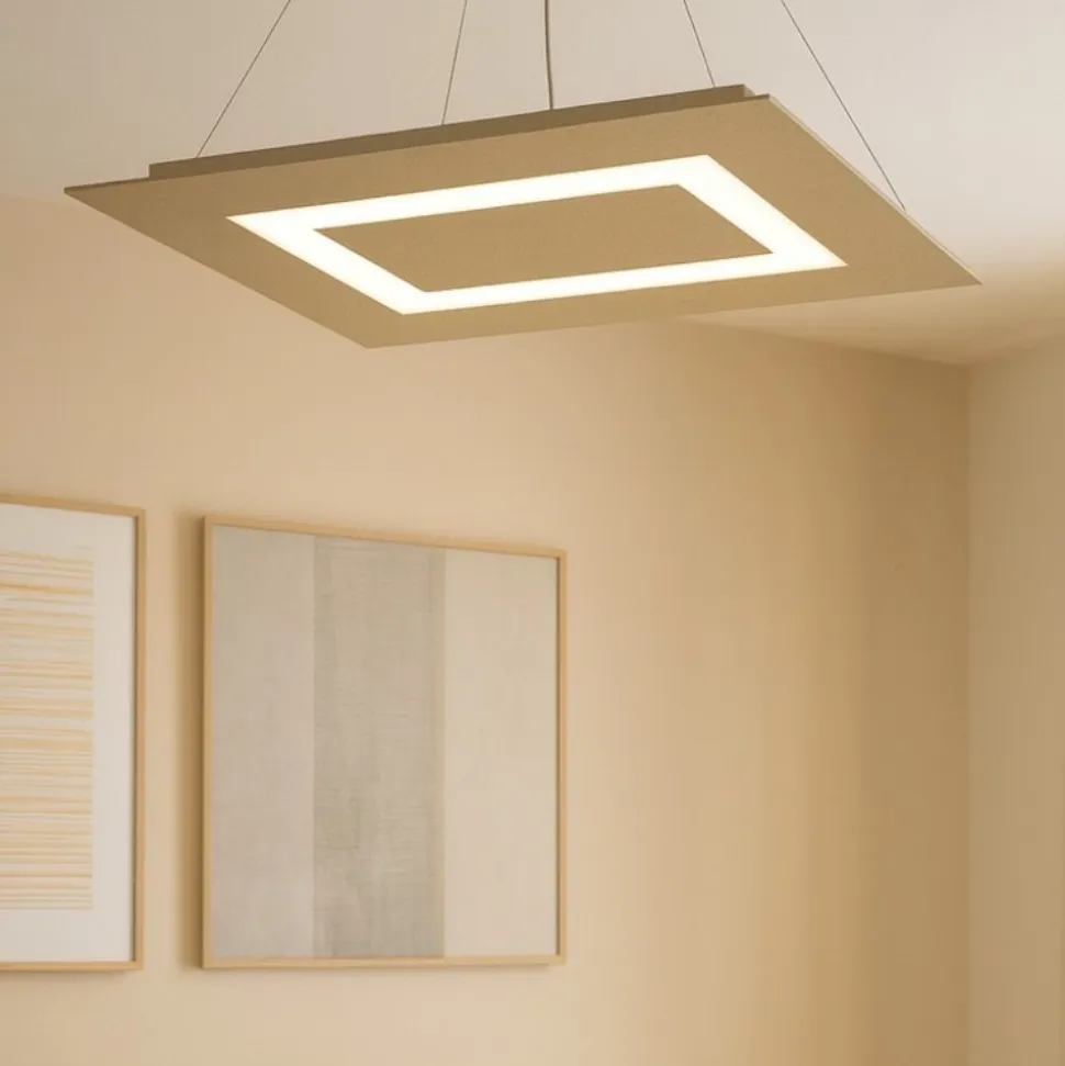 Toplight carpet lampadario sabbia per soggiorno moderno
