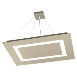 Toplight carpet lampadario 91w sabbia per soggiorno moderno rettangolare