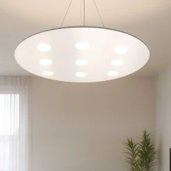 Toplight cloud lampadario bianco moderno per soggiorno